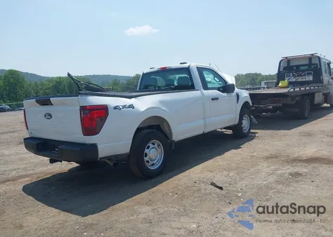 2024 Ford F-150 Xl из США, поврежденный, VIN 1FTMF1LP5RKF07993